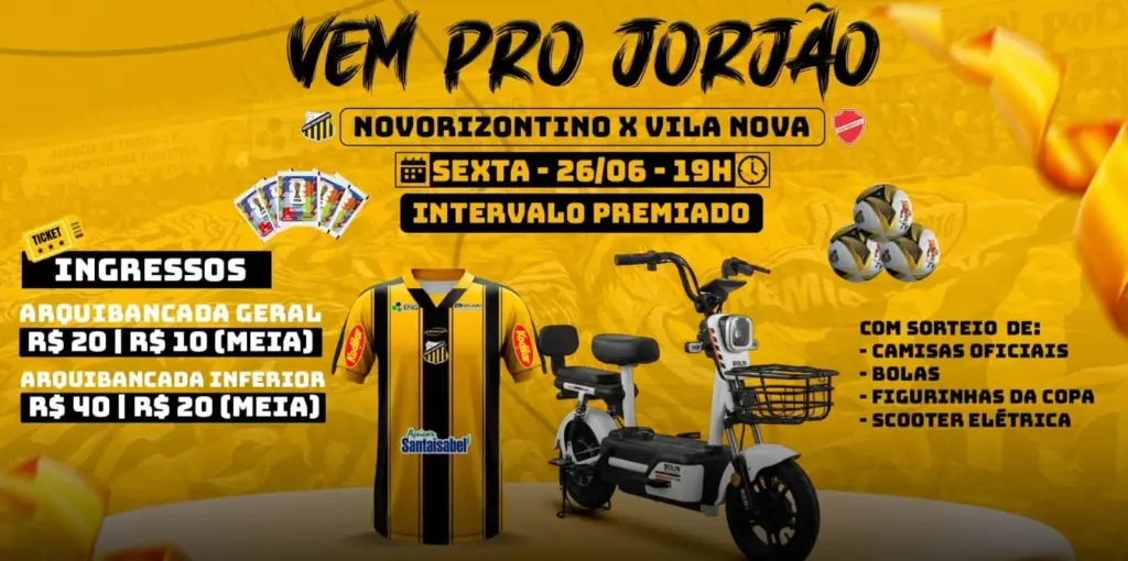 Novorizontino lança campanha para mobilizar torcida no Jorjão