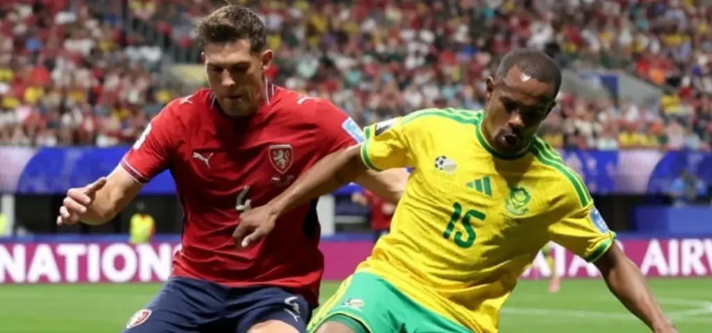 República Tcheca 1 x 1 África do Sul - Tudo igual em Atlanta
