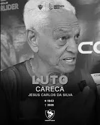 Ex-goleiro Careca em foto recente Atlético-MG