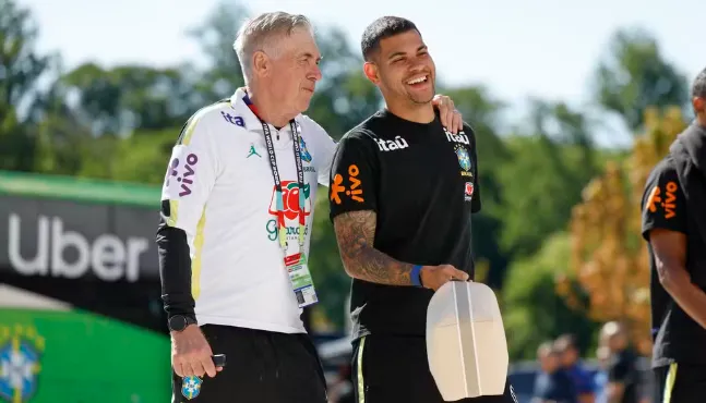 Seleção Brasileira: Ancelotti mexe no ataque e esconde laterais