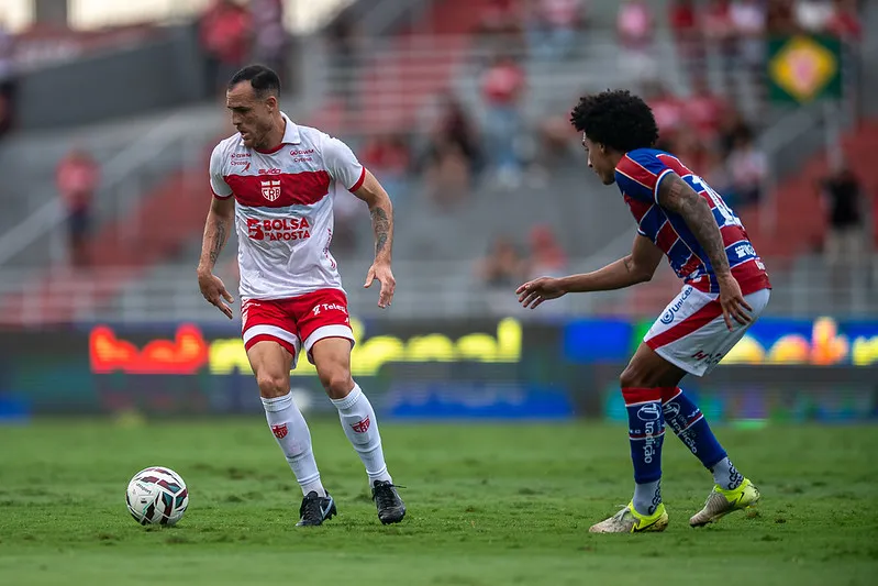 CRB-AL 1 x 1 Fortaleza - Leão arranca empate e se mantém no G6 2 crb e fortaleza empatam serie v 1
