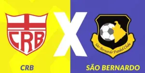 CRB x São Bernardo - Onde assistir, horário e escalações
