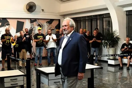Luiz Antoônio Alves Torrano, presidente da Ponte Preta