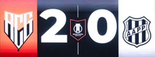 Atlético-GO 2 x 0 Ponte Preta - Nona rodada sem vitória na Série B 2 Série B - 2026