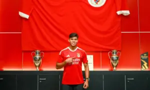 Benfica oficializa contratação de Gabriel Índio, ex-Athletic-MG