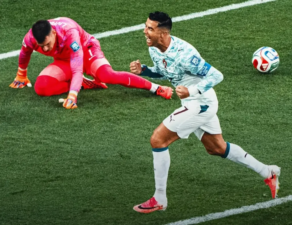 Cristiano Ronaldo celebra classificação e comenta aposentadoria