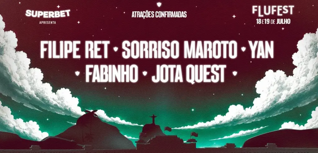 Fluminense confirma atrações para a Flu Fest 2026