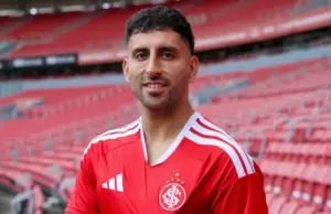 Guillermo Maripán celebra chegada ao Internacional