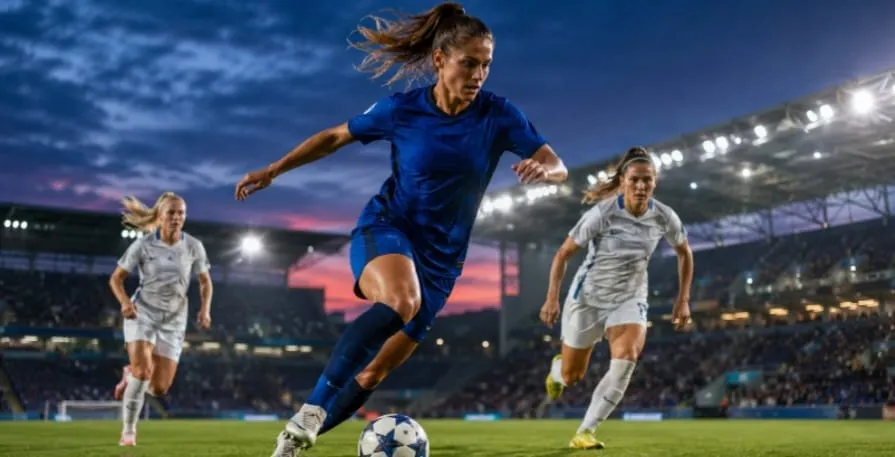JOGADORA FUTEBOL FEMININO