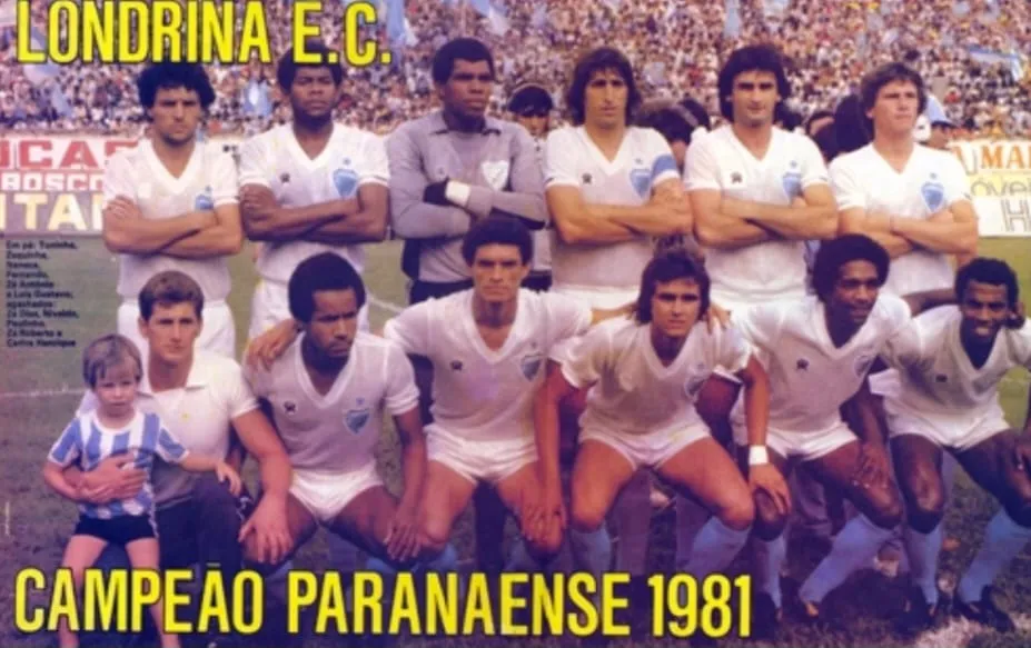 Luto! Morre ex-zagueiro campeão pelo Santos e vice-brasileiro com o Guarani 4 Londrina 1981