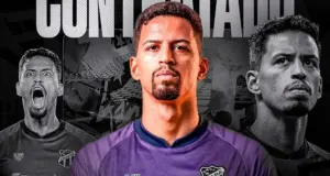 Ceará oficializa acerto com goleiro que pertence ao Paysandu