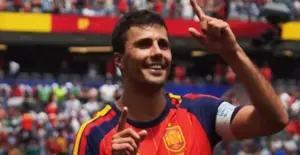 Rodri se junta a grupo vencedor da Copa, Champions e Bola de Ouro