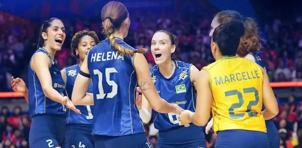 Brasil supera o Japão na 3ª etapa da Liga das Nações Feminina de vôlei