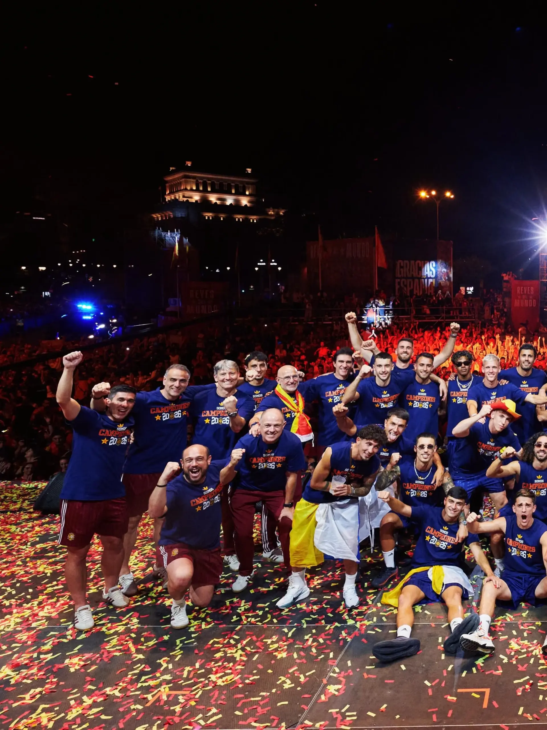 Desfile, shows e mais: a festa da Espanha na volta a Madri 3 Espanha Seleção da Espanha Copa do Mundo
