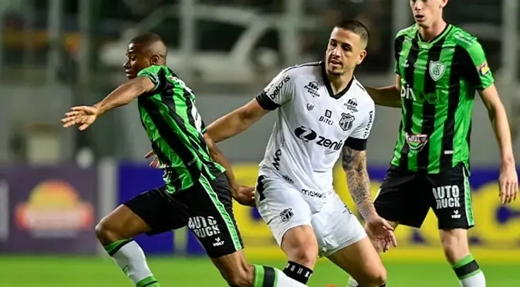 América-MG e Ceará estão no Z4 da Série B