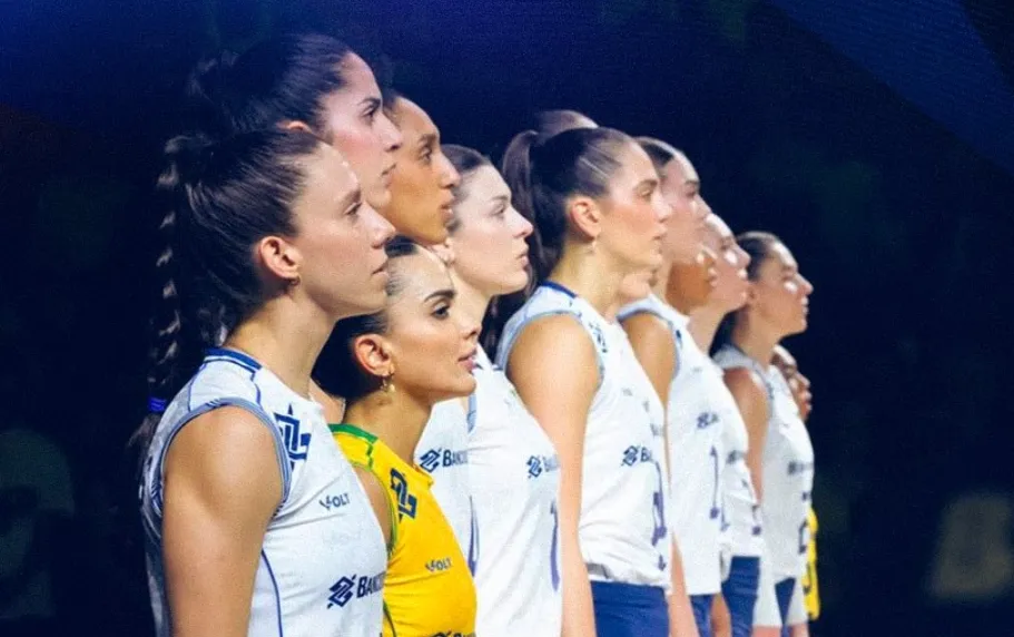 Brasil perde para a Tailândia por 3 a 0 na Liga das Nações de Vôlei Feminino