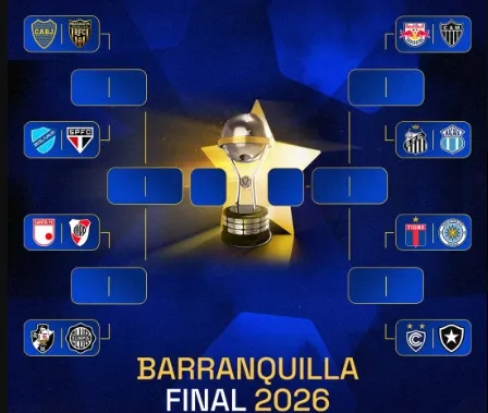Veja o chaveamento das oitavas de finais da Copa Sul-Americana