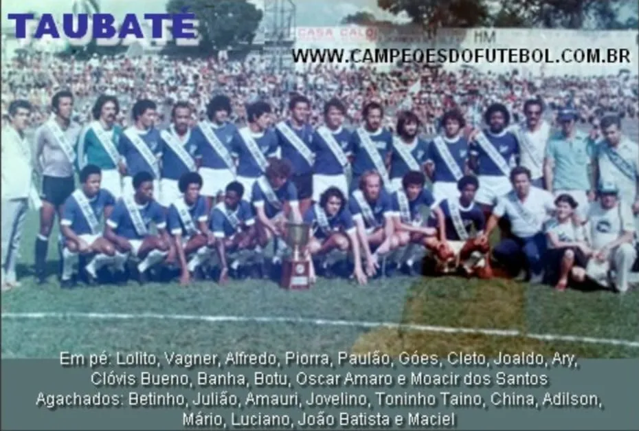 Luto! Morre ex-zagueiro campeão em 1979 com o Taubaté 2 TAUBATE 1979