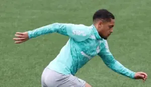 Vitor Roque avança em recuperação no Palmeiras
