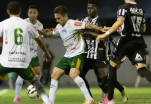 Luverdense-MT 0 x 0 ABC-RN - ABC oferece perigo mas não conclui as chances