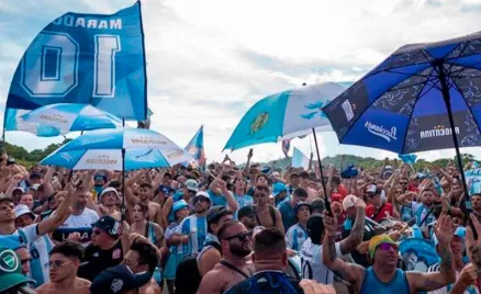 argentinos invadem miami na copa