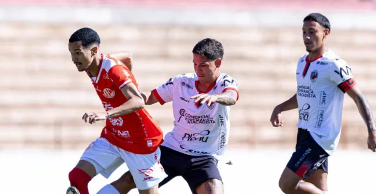 América-SP 1 x 1 Itaquaquecetuba AC - Tudo igual no primeiro jogo da Semifinal