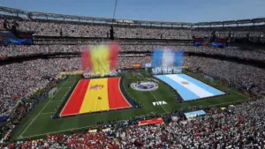 Fifa abre investigação contra Argentina após confusão na final da Copa do Mundo