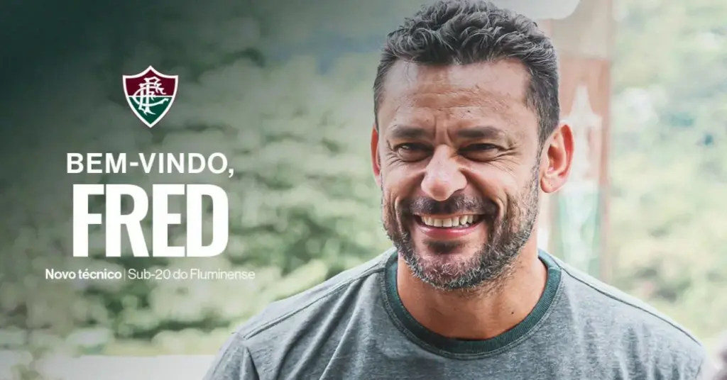 Fluminense oficializa Fred como novo técnico do Sub-20