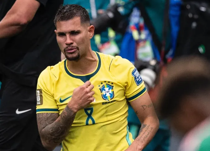 Volante Bruno Guimarães Seleção Brasileira Brasil Copa do Mundo