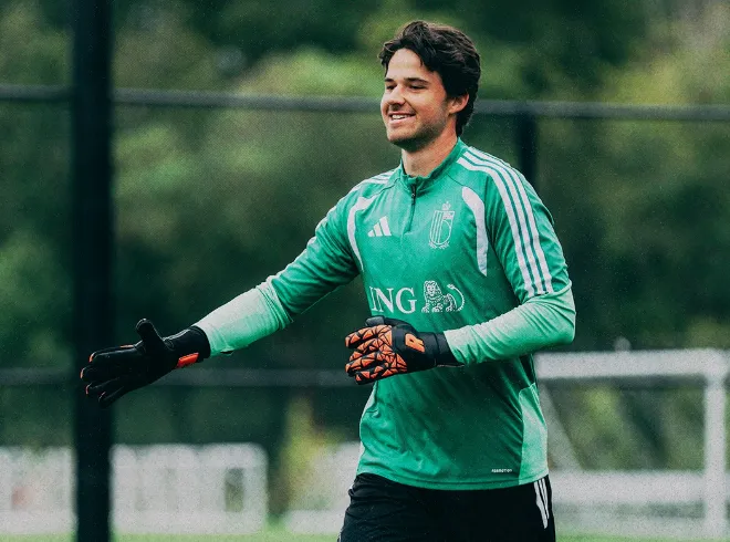 Senne Lammens Bélgica técnico Rudi Garcia