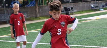 Jovens vivem imersão no futebol durante o Camp Hyper