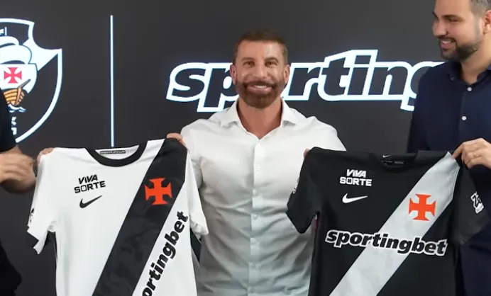 Vasco confirma casa de aposta como patrocinadora máster