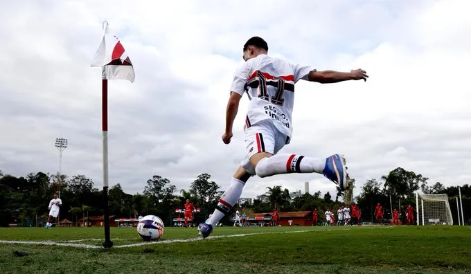 santos e sao paulo tropecam paulista sub 20