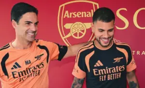 Arsenal oficializa a contratação de Bruno Guimarães