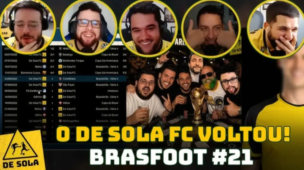 Stake vira investidora da SAF do De Sola e batiza arena na saga Brasfoot