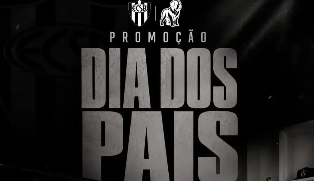 EC São Bernardo lança promoção em sua loja para o Dia dos Pais
