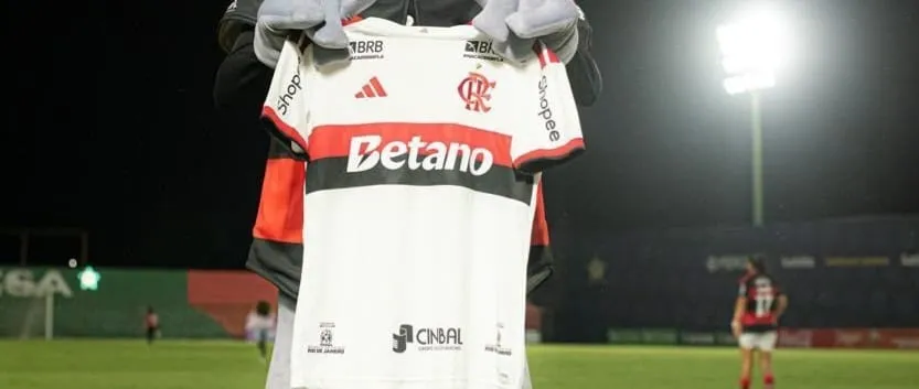 FLAMENGO UNIFORME PARCERIA COM A CINBAL