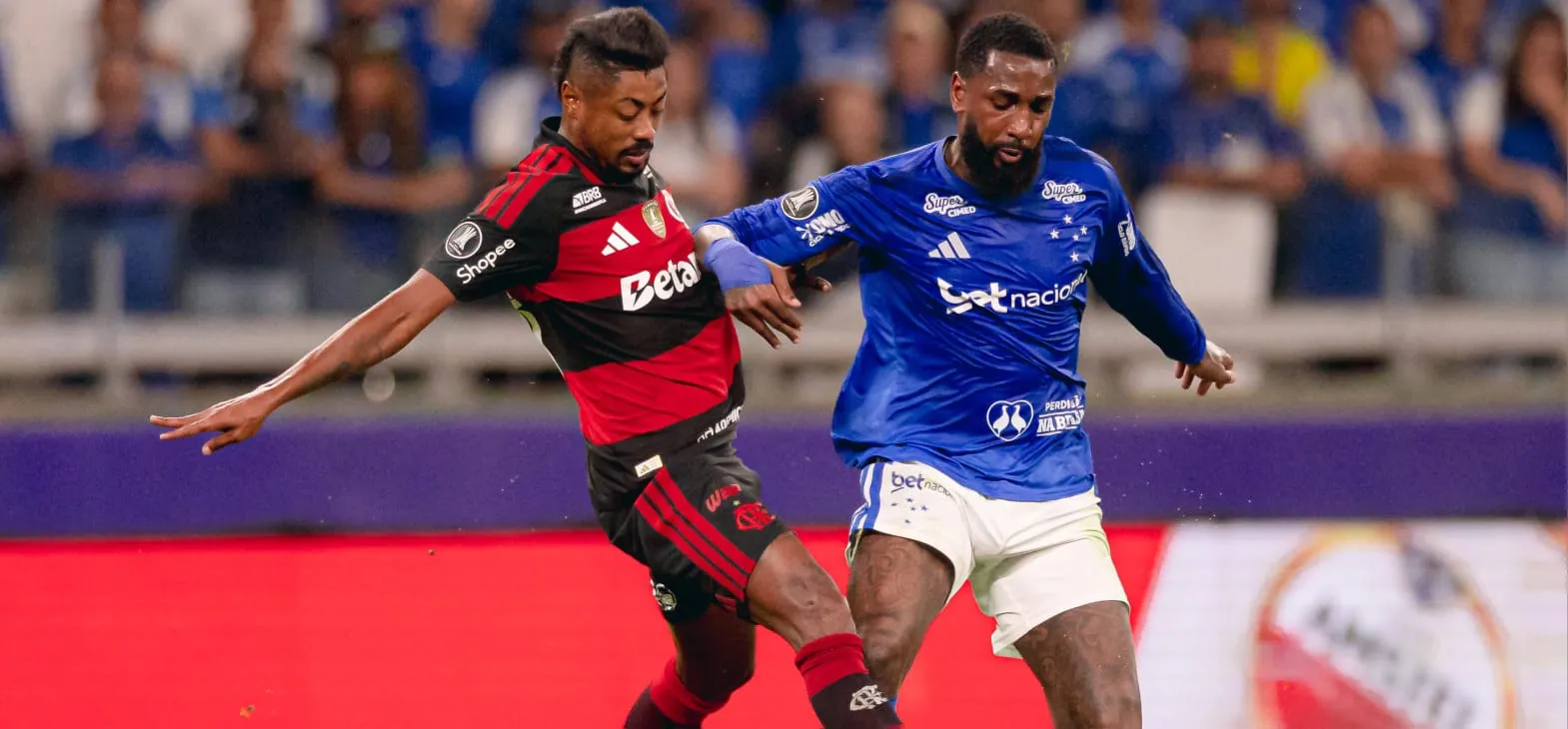 FLAMENGO X CRUZEIRO BRUNO HENRIQUE E GERSON