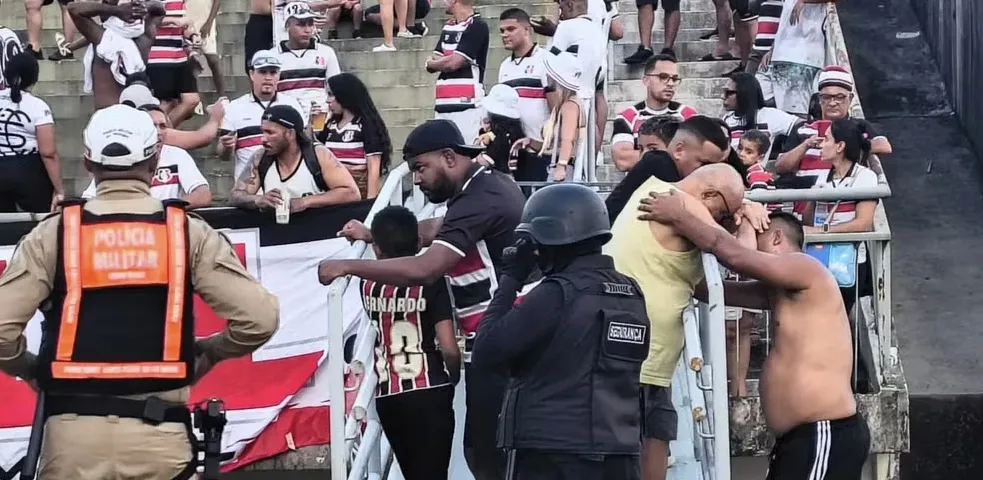Santa Cruz repudia ação da PM e aciona STJD após violência no Almeidão