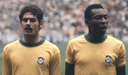 Memórias...Rivellino, o inventor do drible elástico 4 Rivellino - Pelé - Seleção