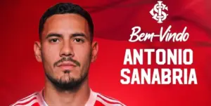 Internacional oficializa a contratação de atacante da seleção paraguaia