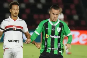 Botafogo-SP 2 x 1 América-MG - Pantera vence de virada e afunda Coelho