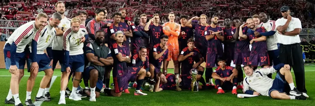 Bayern bate Borussia Dortmund e leva Supercopa da Alemanha 2 Supercopa da Alemanha - 2026