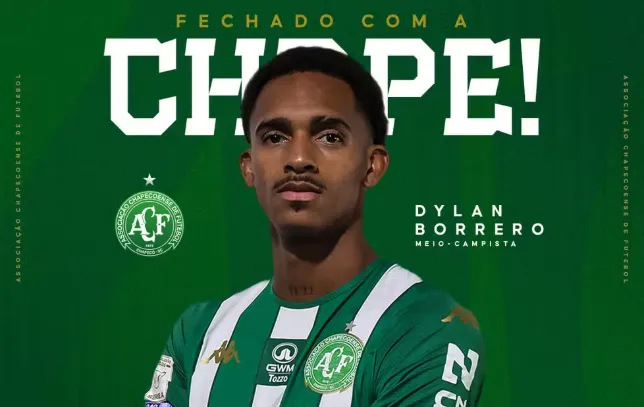 chapecoense dylan borrero