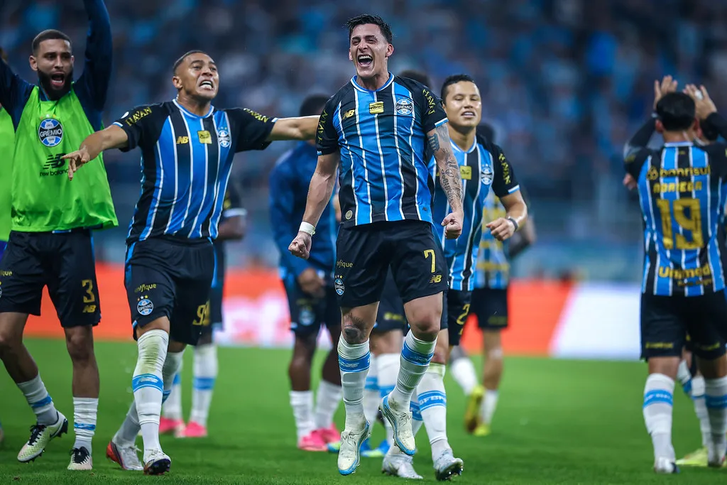 Grêmio classificado Placar FI