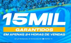 Série C: Paysandu vende 15 mil ingressos para jogo contra o Maringá-PR