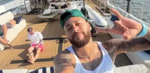 Neymar posta foto em lancha e provoca presidente do Remo
