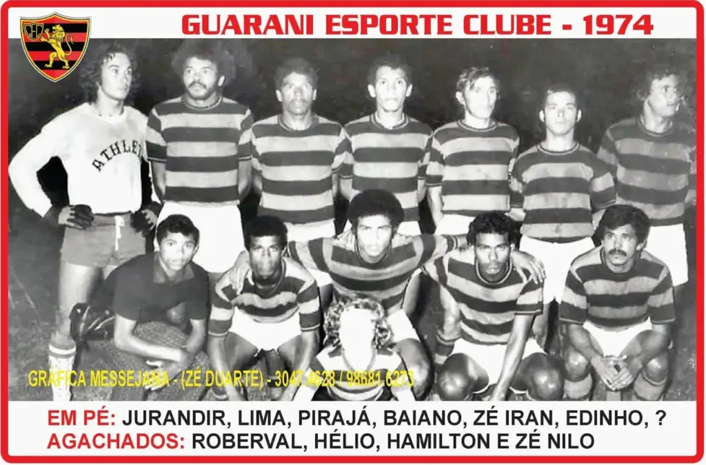 Luto! Morre ex-goleiro que fez sucesso no Ceará nos anos 1970 3 Jurandir, goleiro do Guarani-CE, nos anos 1970