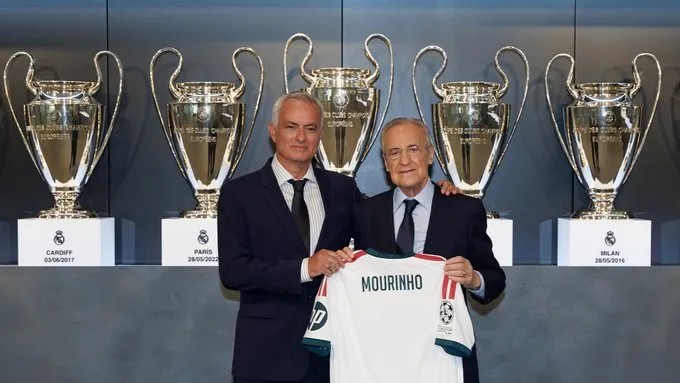 mourinho real madrid apresentacao