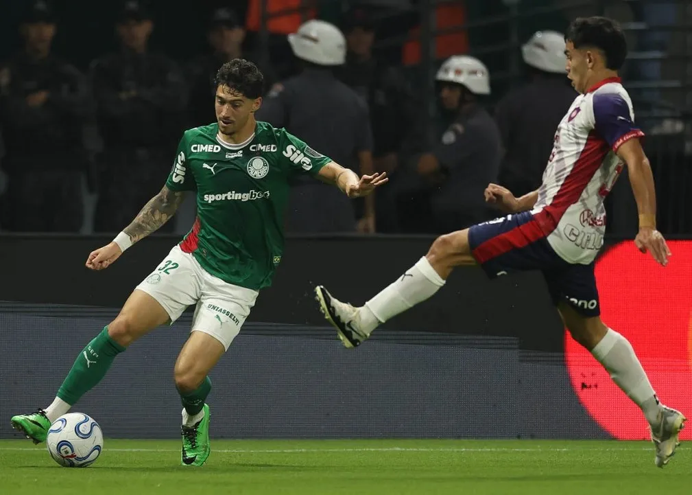 Palmeiras empata Cerro Porteño-PAR Libertadores